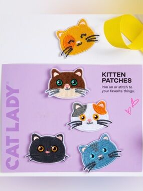 Cat / Kitten Patches - 5 Pack
